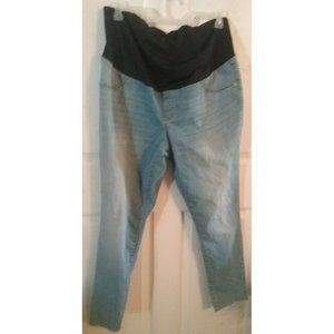 ISABEL MATERNITY Women's Blue Jegging Jeans With T